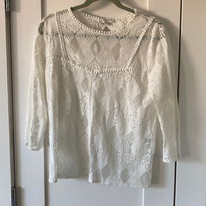 Lace blouse - s